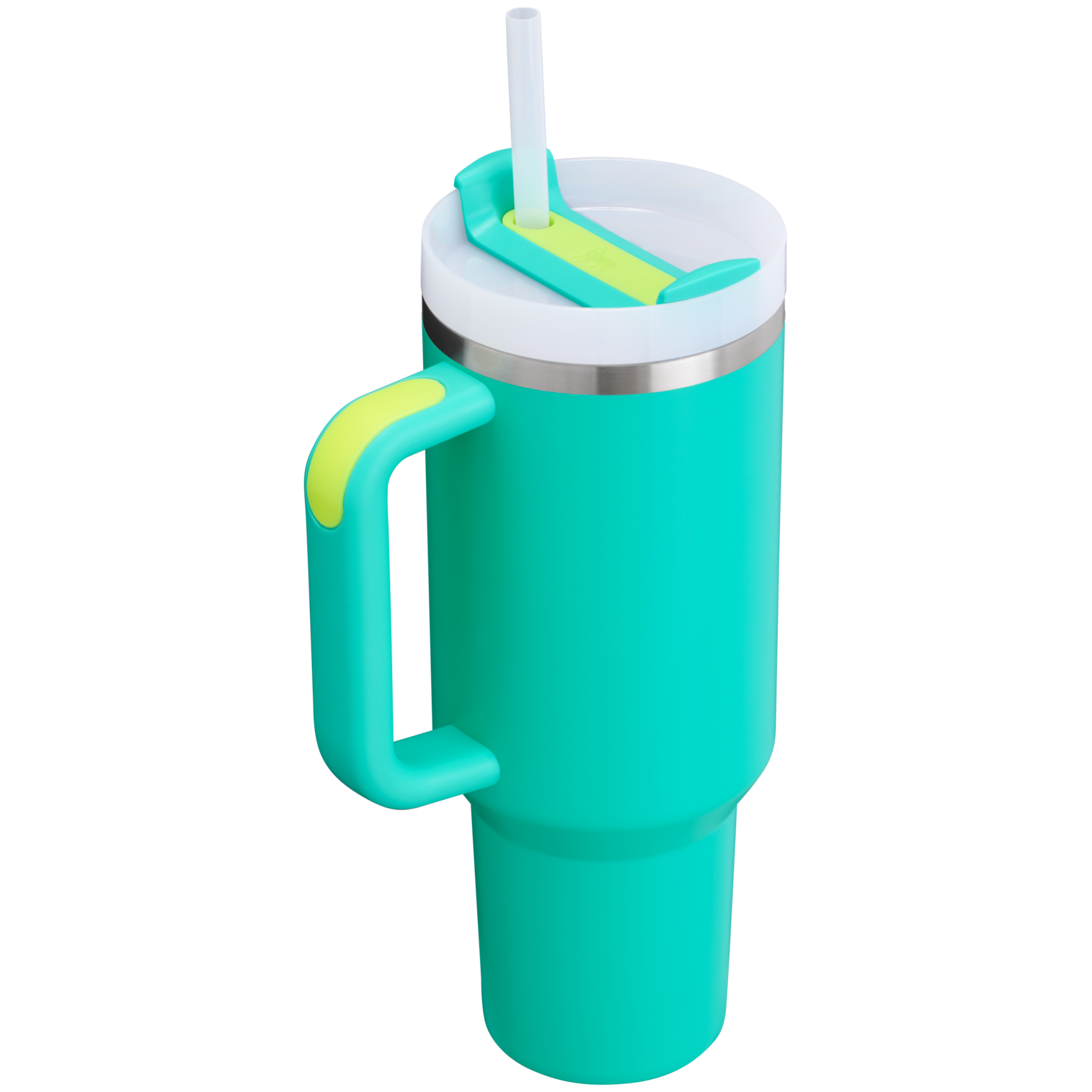 Splash-Resistant FlowState The Quencher H2.0 Flowstate Tumbler  | Stanley Create D332L - Premium Stainless Steel Straw Cup for All-Day Hydration Detail