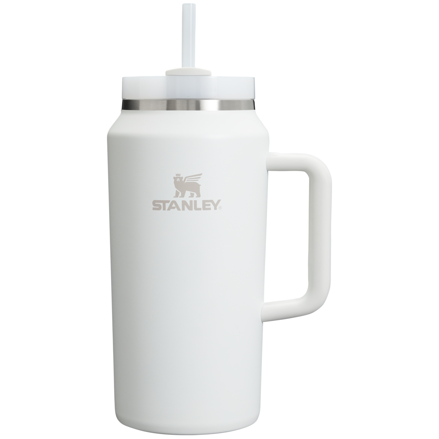 Large Capacity The Quencher H2.0 Flowstate Tumbler D033Q - FlowState 3-Position Lid Insulated Travel Mug - Frost