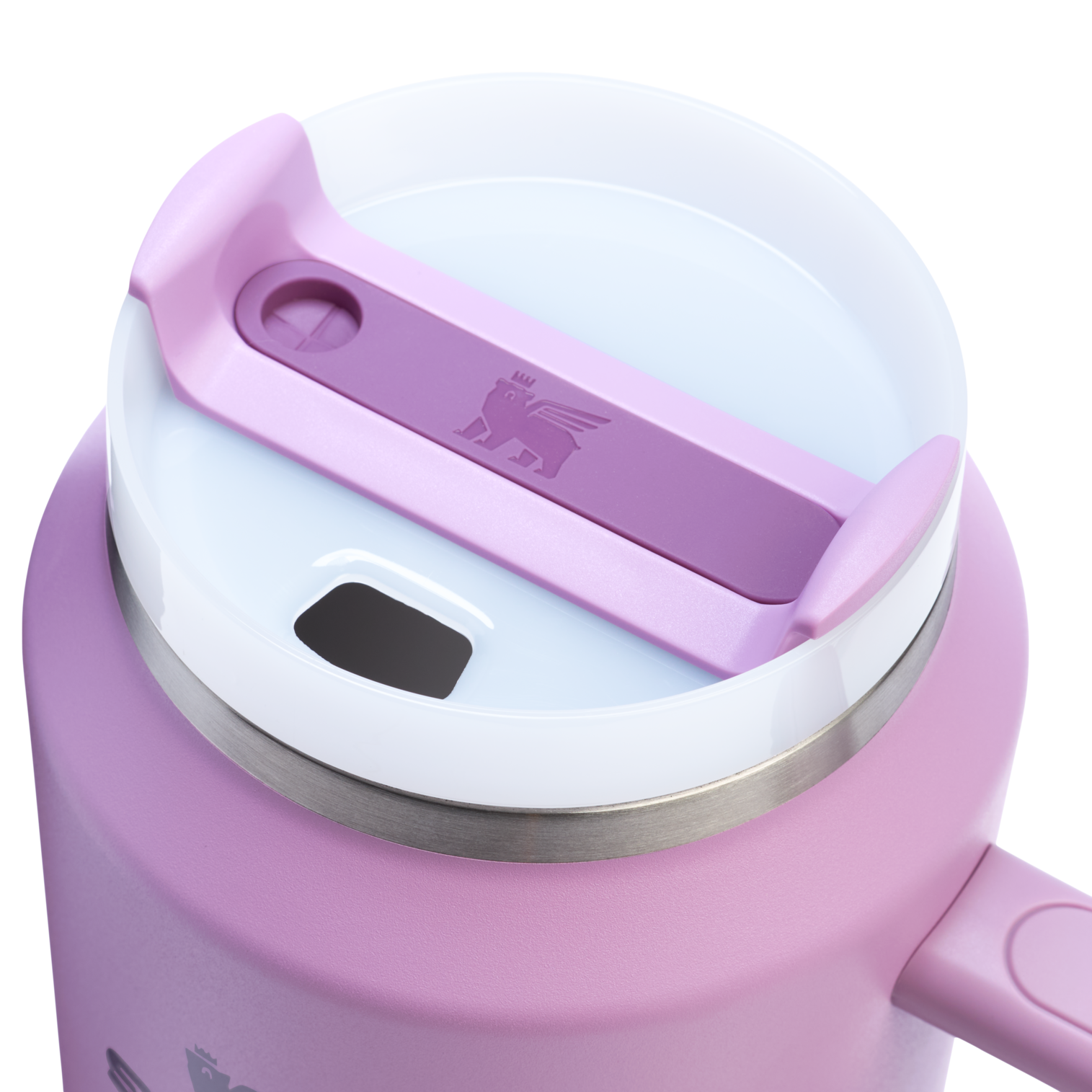 Large Capacity The Quencher H2.0 Flowstate Tumbler D033Q - FlowState 3-Position Lid Insulated Travel Mug Detail
