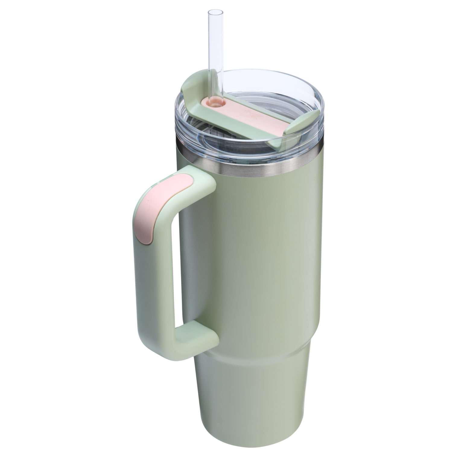 Car-Cup Friendly The Quencher H2.0 Flowstate Tumbler | Stanley Create D331C - Premium Stainless Steel Straw Cup for All-Day Hydration Detail