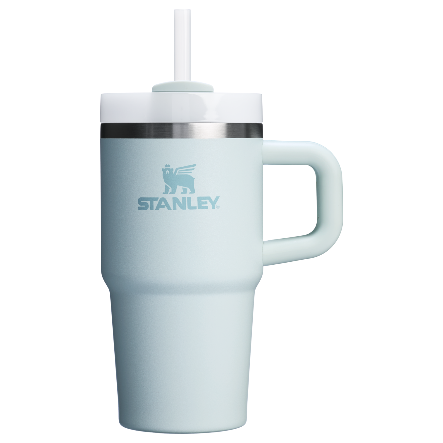 Insulated Travel The Quencher H2.O Flowstate Tumbler D069R - Premium Stainless Steel Straw Cup for All-Day Hydration - Frost