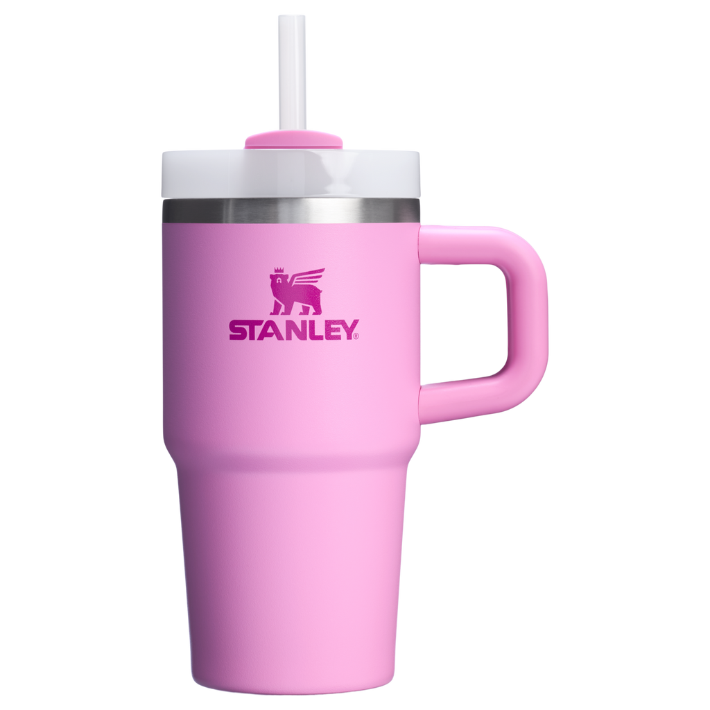 Splash-Resistant FlowState The Quencher H2.O Flowstate Tumbler with Handle | Stanley Create D309N - FlowState 3-Position Lid Insulated Travel Mug Detail