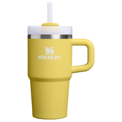 Car-Cup Friendly The Quencher H2.O Flowstate Tumbler | Stanley Create D274S - Premium Stainless Steel Straw Cup for All-Day Hydration - Daffodil