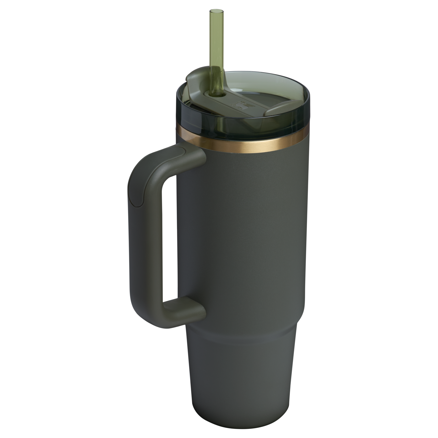Car-Cup Friendly The Quencher H2.0 Flowstate Tumbler | Stanley Create D331C - Premium Stainless Steel Straw Cup for All-Day Hydration Detail