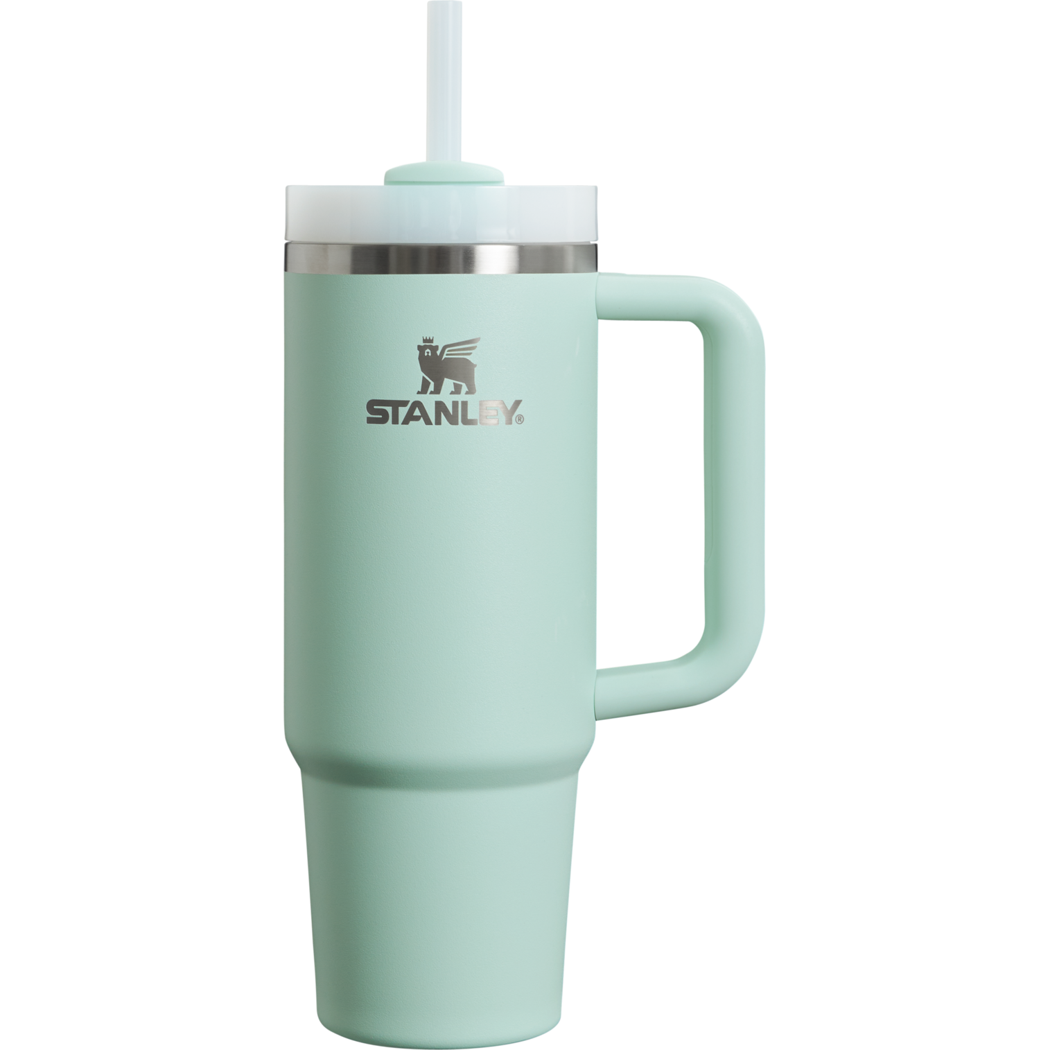 Car-Cup Friendly The Quencher H2.0 Flowstate Tumbler | Stanley Create D331C - Premium Stainless Steel Straw Cup for All-Day Hydration Detail