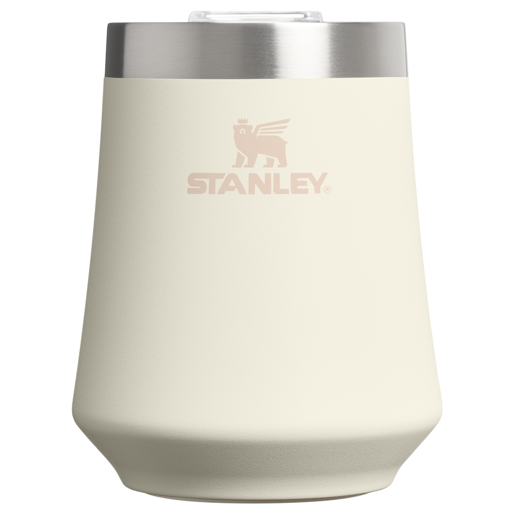 Vacuum Insulated Wine The Reserve Wine Tumbler | Stanley Create D302P - Reserve Collection Stainless Steel Whiskey Cup - Cream