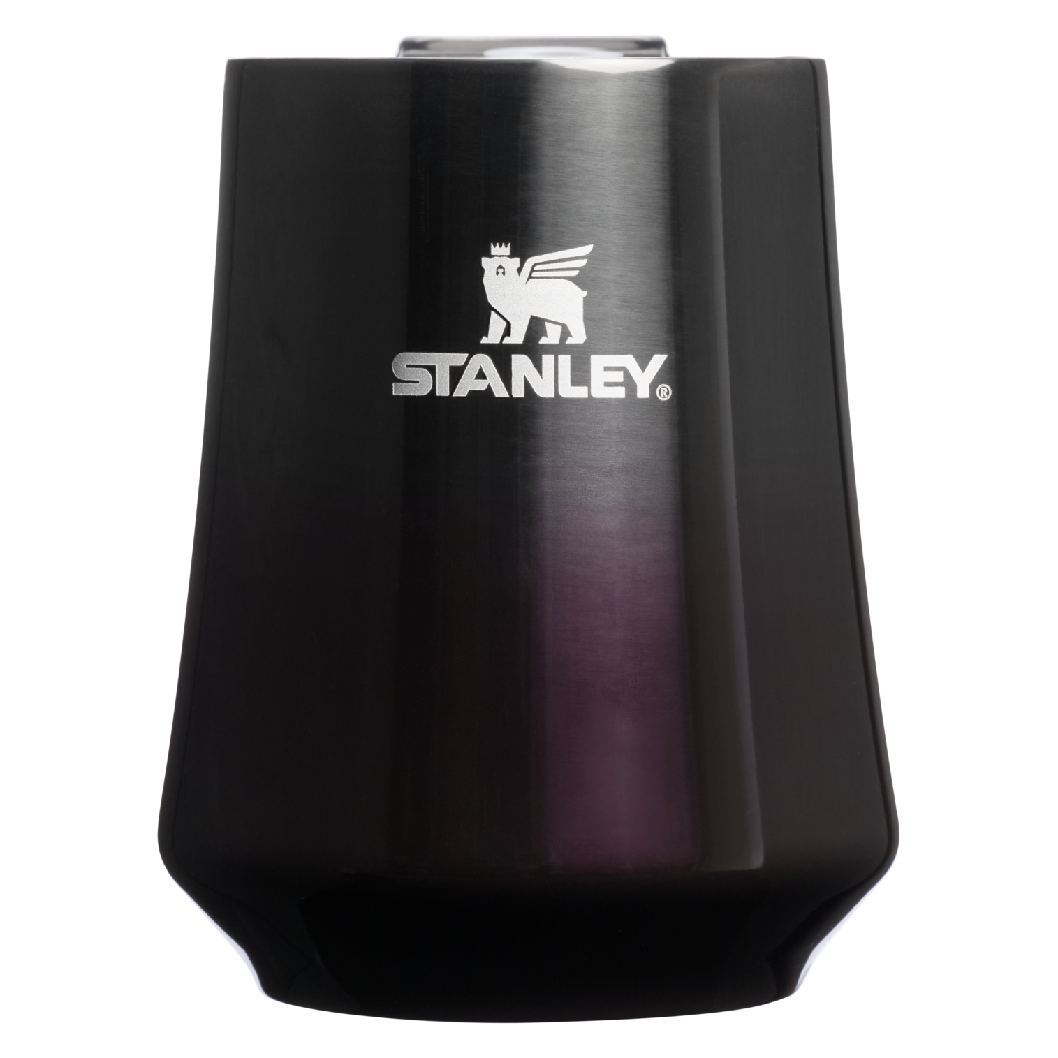 Shatterproof Luxury The Halloween Reserve Wine Tumbler D364P - Elegant Stemless Vacuum Insulated Wine Tumbler - Purple Night Shine