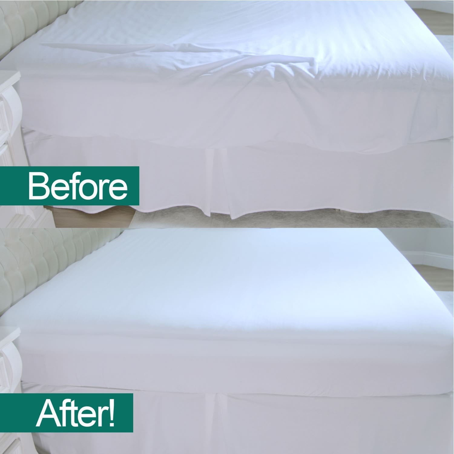 Premium Egyptian Cotton Fitted Bed Sheet With Built-In Compression Cord Locks On Mattresses & Won’t Slip - Cooling Hotel Quality Bedding Sheets and Pillowcases Detail