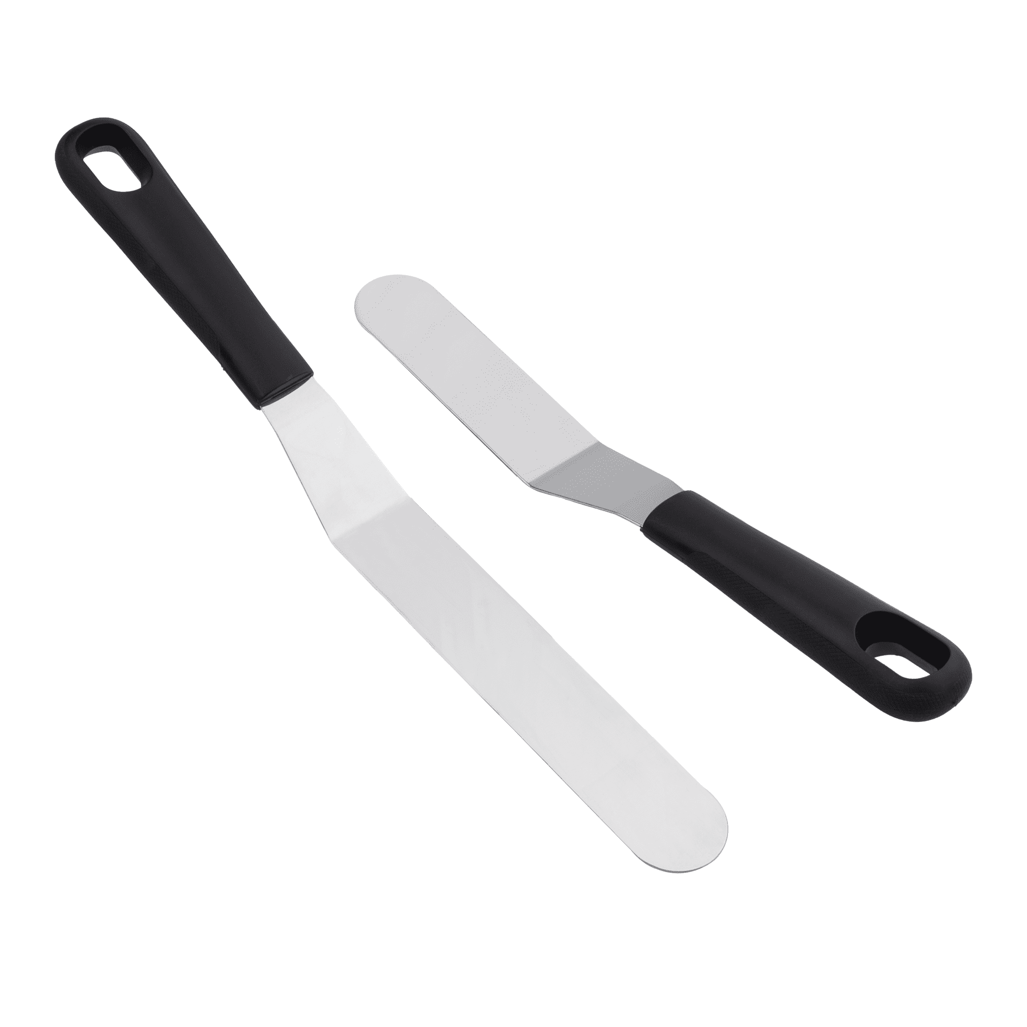 Professional Grade Stainless Steel Icing Spatulas - Heavy Duty Stainless Steel Kitchen Shears Detail