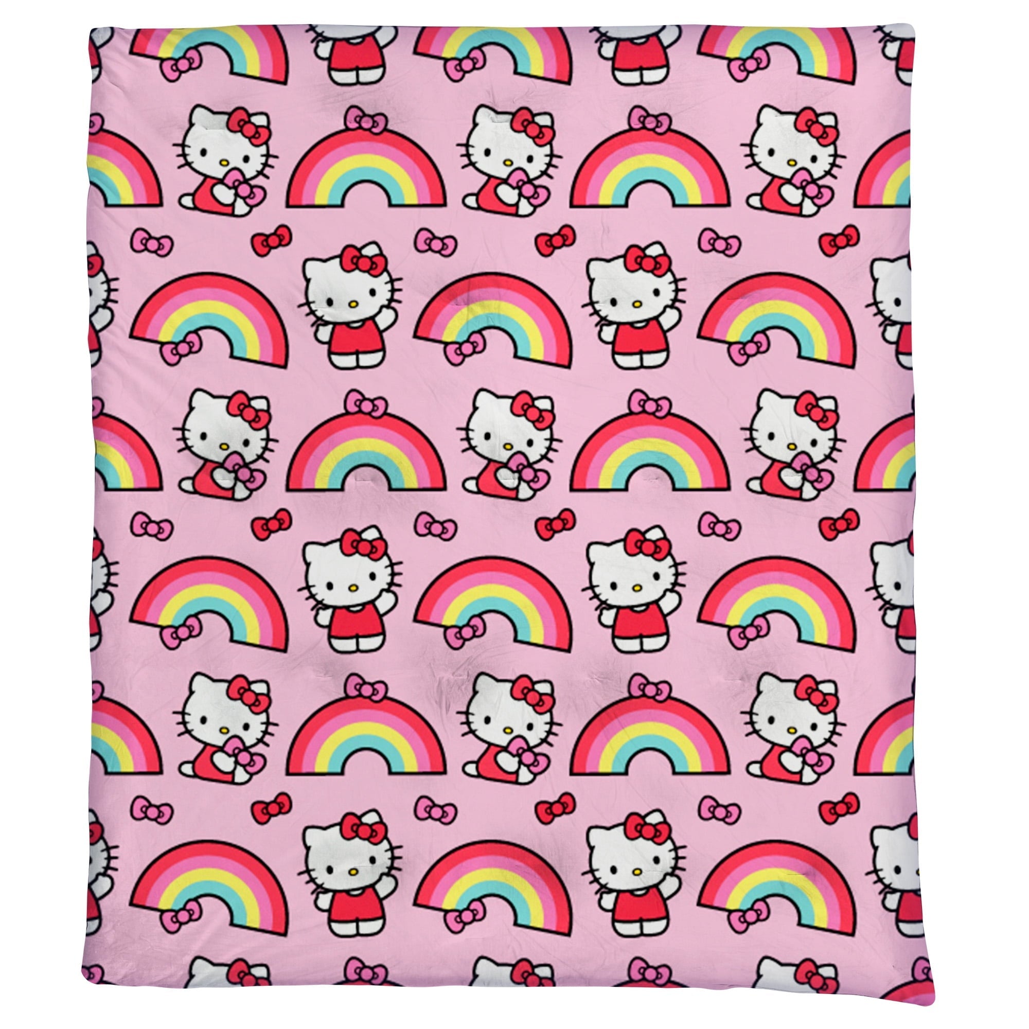 Decorative Knitted Kids Squishy Cloud Throw Blanket, 46 x 60 inches - Super Soft Reversible Sherpa Flannel Blanket Detail