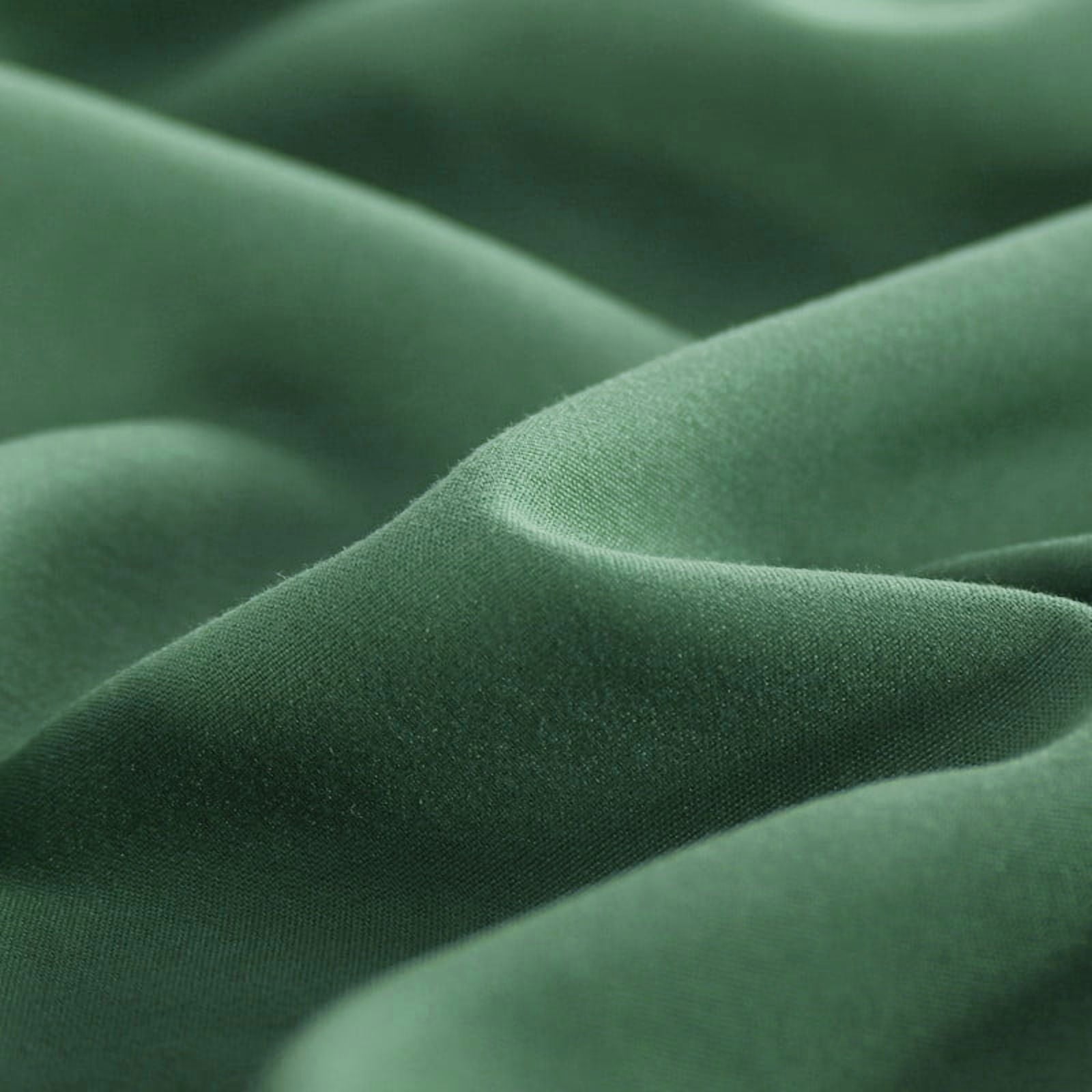 Hypoallergenic Cloud Grass Green/Grey Queen Size Comforter Set,3-Pieces Reversible Comforter Set Soft and Lightweight,All Season Down Alte... - All-Season Down Alternative Comforter Insert Detail