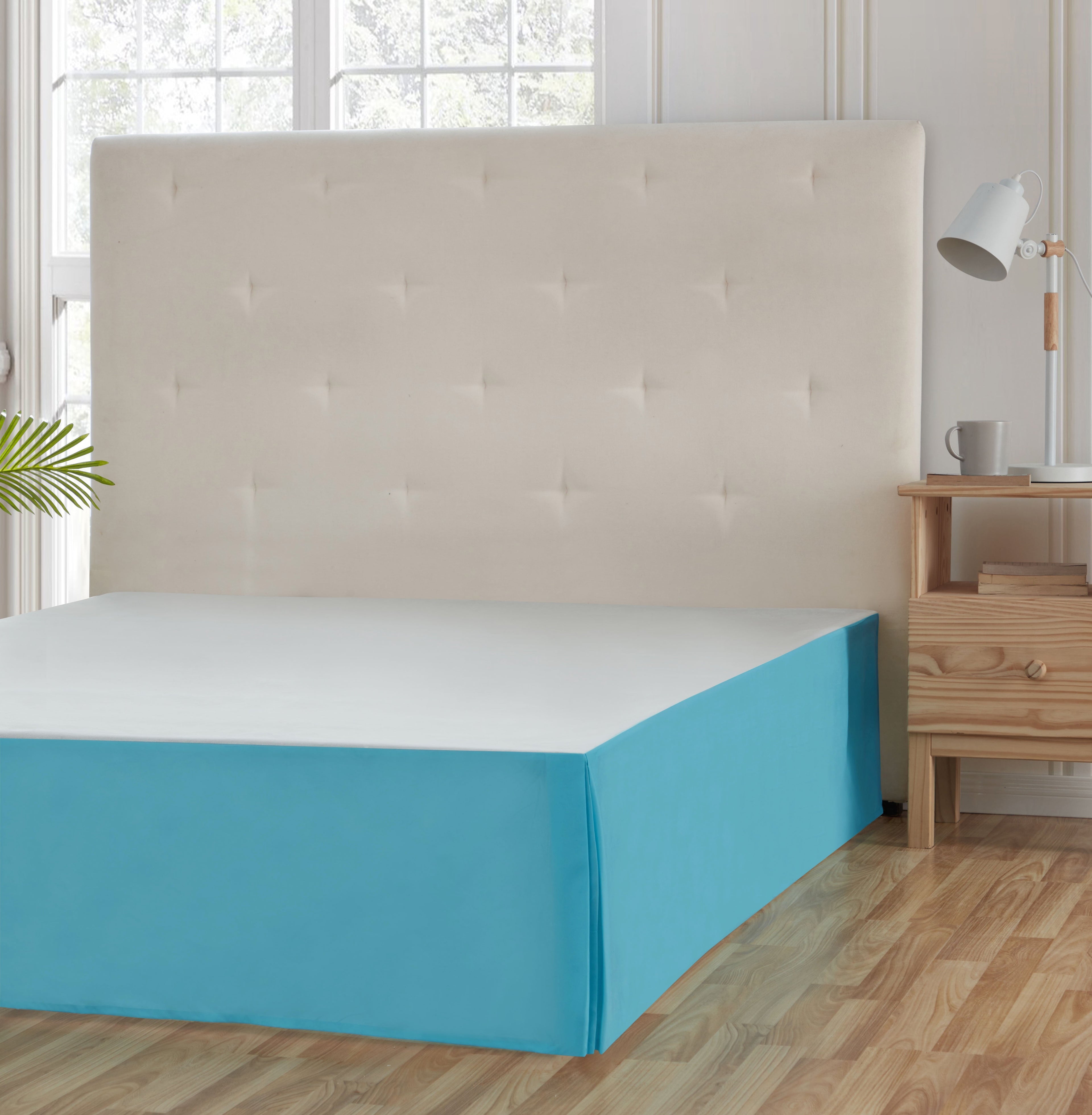 All-Season Teal Geometric 6 Piece Bed in a Bag Comforter Set with Sheets, Twin/Twin-XL - All-Season Down Alternative Comforter Insert Detail