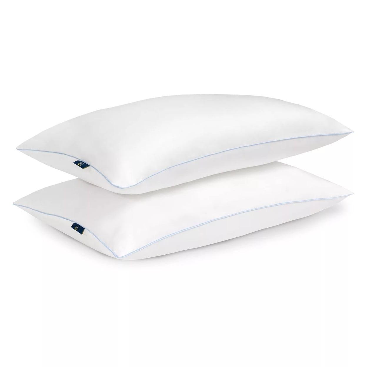 Ergonomic Memory Foam Comfy Sleep Eco-Friendly Bed Pillow Standard/Queen (2 Pk) - Orthopedic Shredded Foam Bed Pillow Set Detail