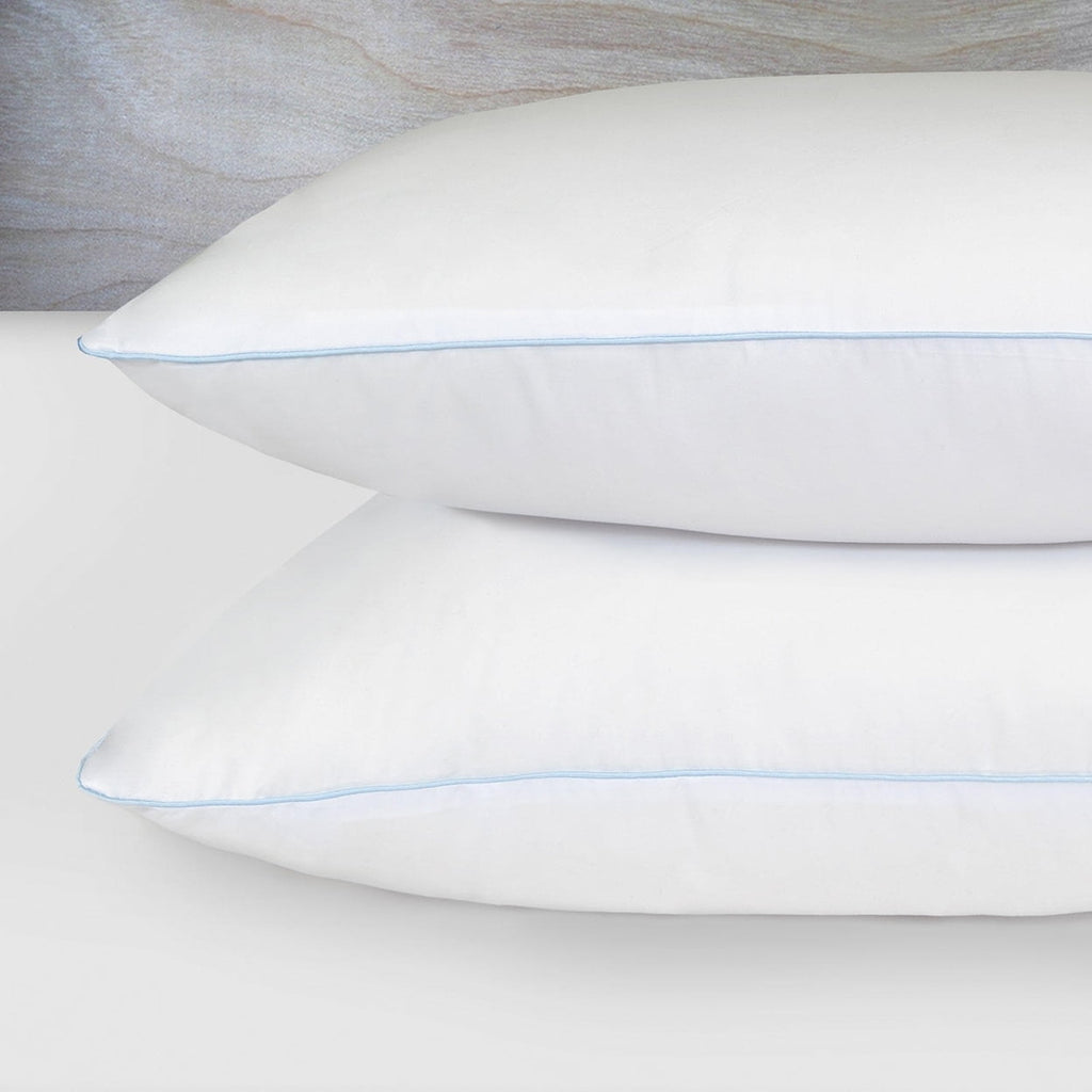 Ergonomic Memory Foam Comfy Sleep Eco-Friendly Bed Pillow Standard/Queen (2 Pk) - Orthopedic Shredded Foam Bed Pillow Set Detail
