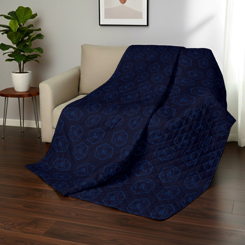 Reversible Sherpa Quilted Throw Blanket 60x80 inches, Kids Character Bedding - Cozy Fleece Throw Blanket for Couch & Bed Detail