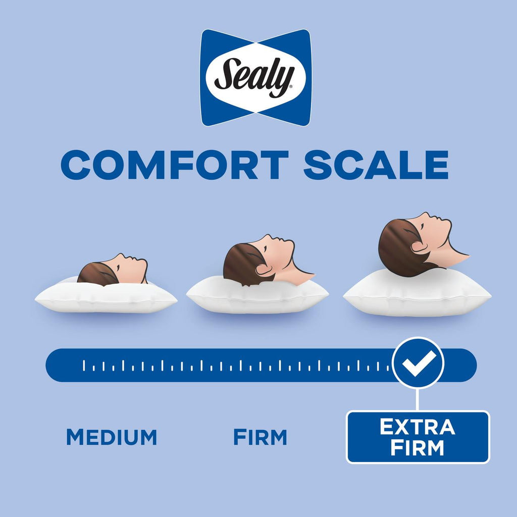 Decorative Plump Cooling Bed Pillow, Jumbo, White- Extra Firm, 2 Count - Orthopedic Shredded Foam Bed Pillow Set Detail