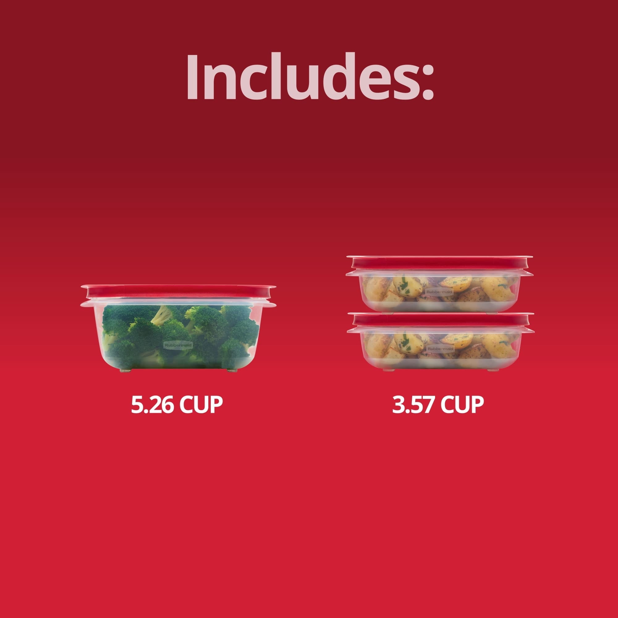 Sweet Treat Shaped 3.57-Cup (2) and 5.26-Cup EasyStore Rectangle Containers, 3 Pack, Food Storage Containers, Food Storage Containers wi... - Squishy Dohnut Sweet Treat Shaped Stress Toy Detail