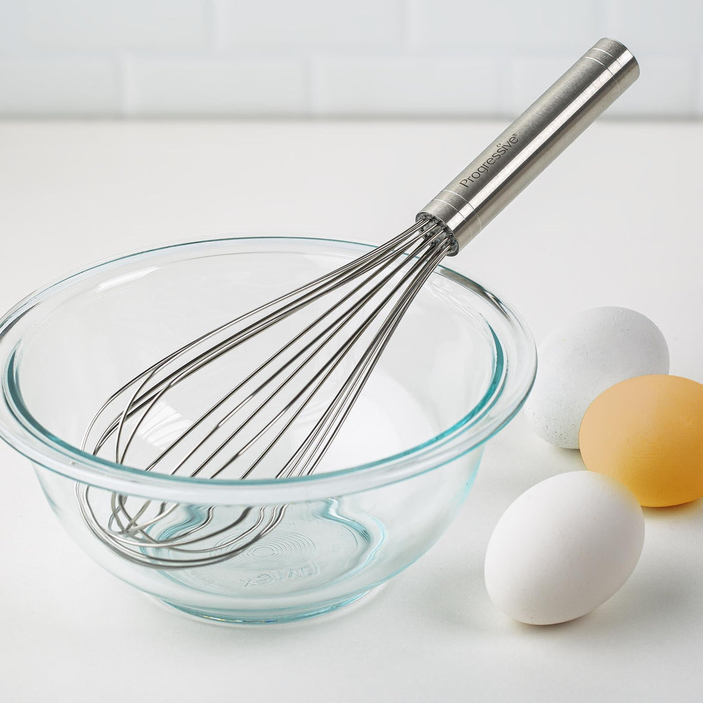 Time-Saving 10" Stainless Steel Balloon Whisk - Premium Stainless Steel Garlic Presser & Peeler Detail