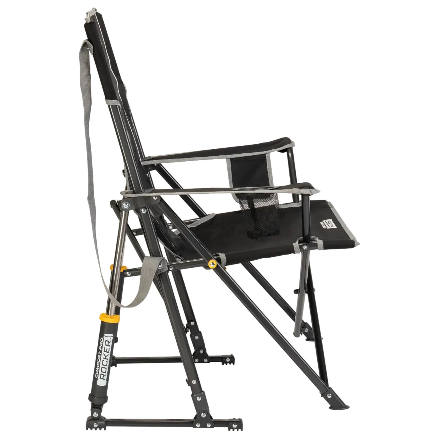 Luxury Camp Comfort Pro Rocker - Choice 375 - RoadTrip Rocker Smooth Motion Camp Chair Detail