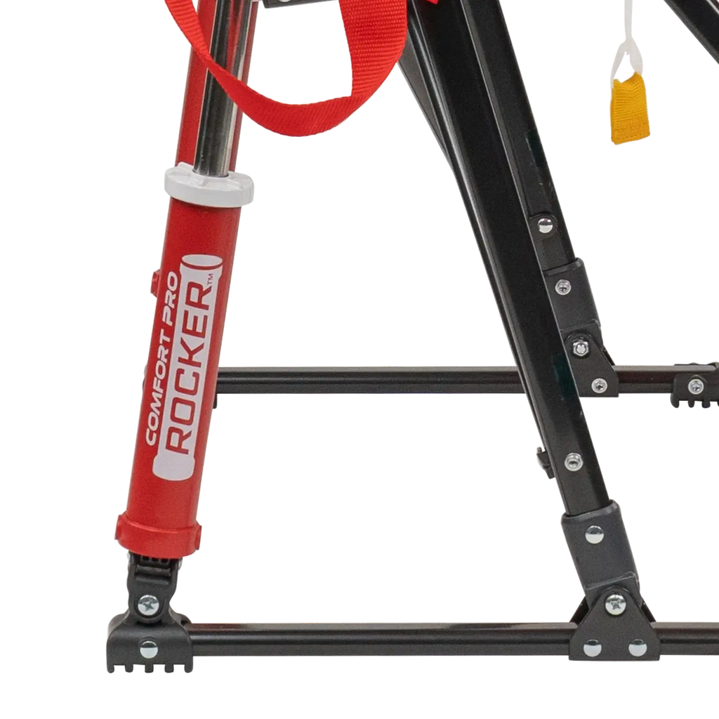 Patented Spring-Action College Comfort Pro Rocker - Nebraska Cornhuskers - Choice 161 - Patented Spring-Action Rocking Chair for Camping Detail