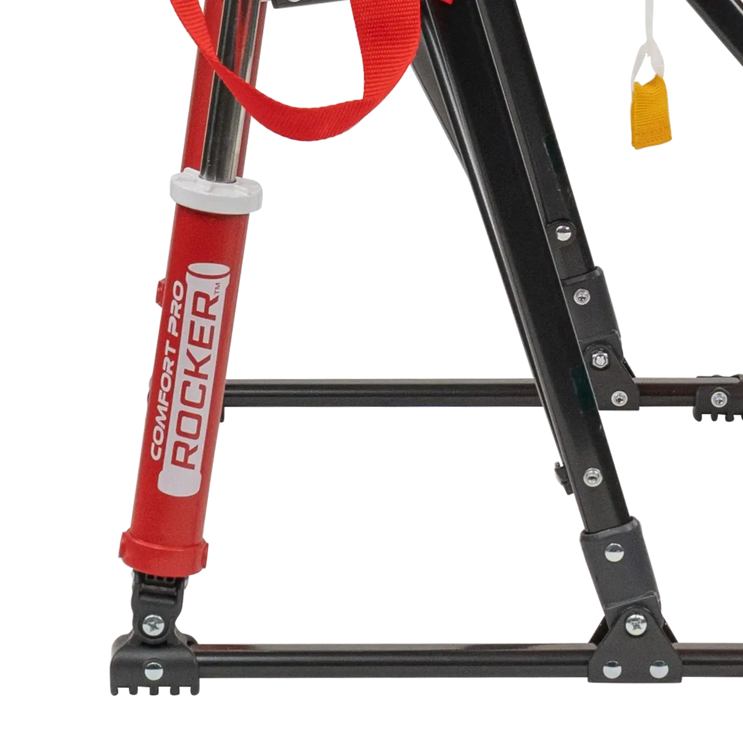 Patented Spring-Action College Comfort Pro Rocker - Nebraska Cornhuskers - Choice 161 - Patented Spring-Action Rocking Chair for Camping Detail