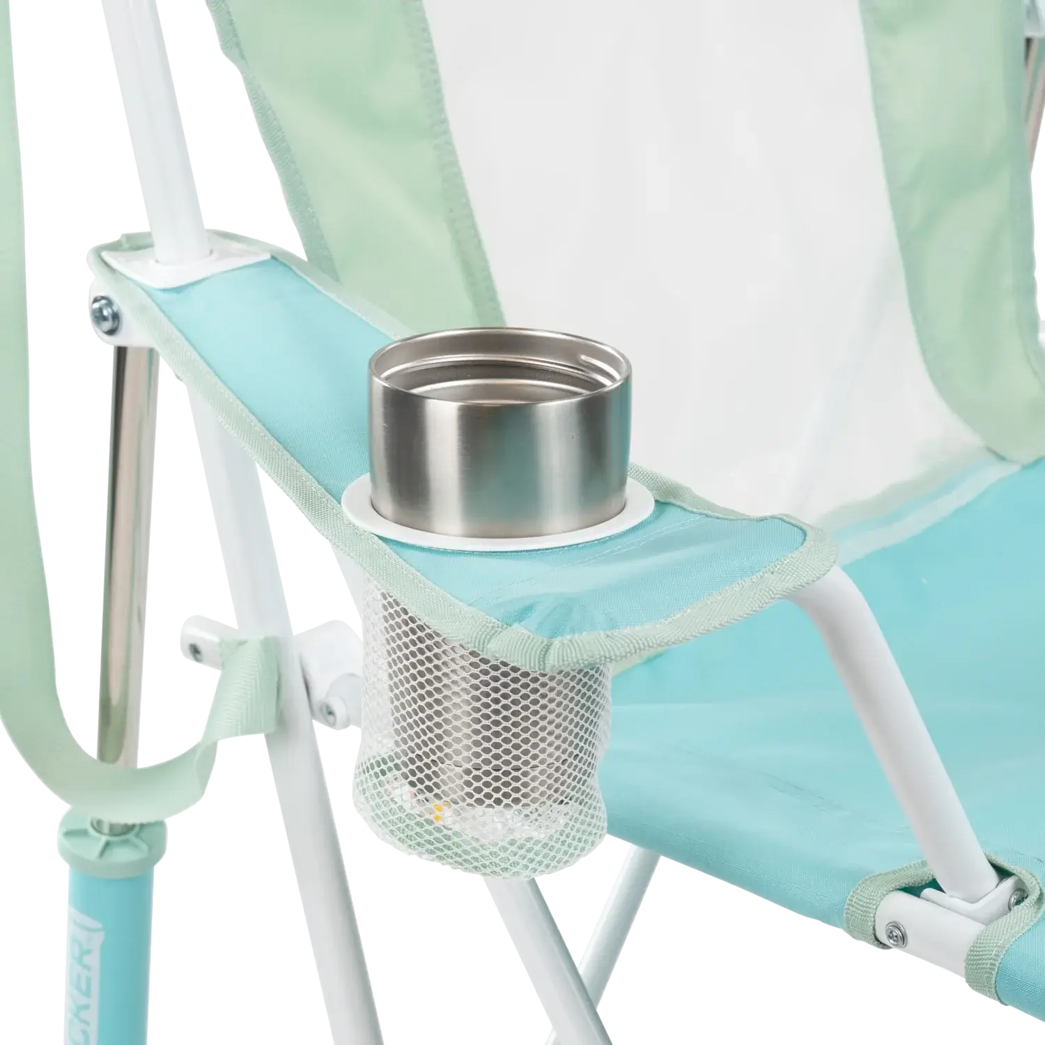 Luxury Camp Comfort Pro Rocker - Choice 375 - RoadTrip Rocker Smooth Motion Camp Chair Detail