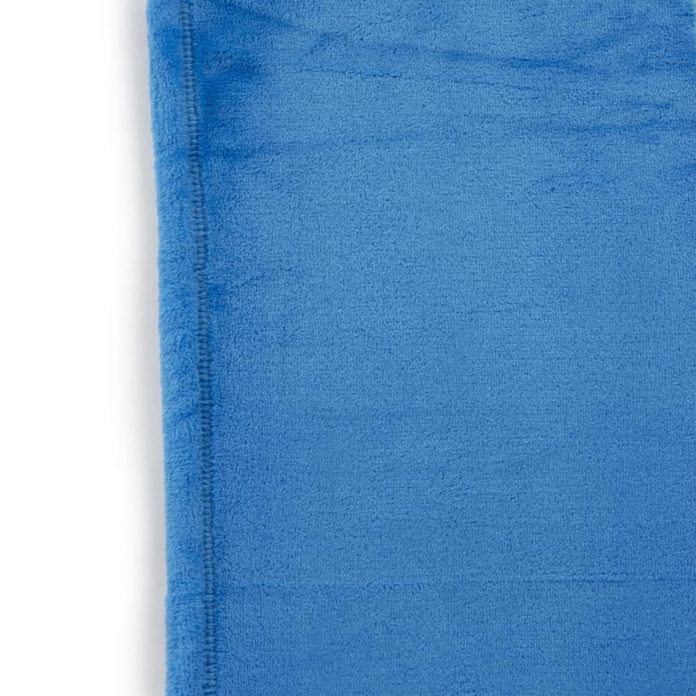 Super Soft Flannel Master Builder Kids Blue Silk Touch Throw Blanket 62" x 90" Ultra-Soft and Cozy - Cozy Fleece Throw Blanket for Couch & Bed Detail