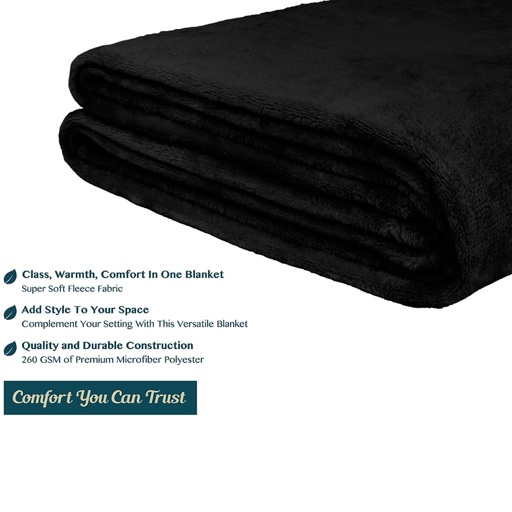 Decorative Knitted Fleece Blanket Throw | Super Soft, Plush, Luxury Flannel Throw | Lightweight Microfiber Blanket for Sofa Couch Bed 50... - Lightweight Plush Warm Blanket for All Seasons Detail