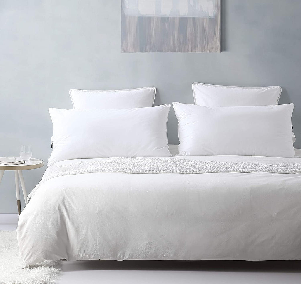 Orthopedic Support Bed Pillows King Size Pillows Set of 2, Pillows for Sleeping,Polyester Microfiber Cover,Super Soft Set of 2(... - Orthopedic Shredded Foam Bed Pillow Set Detail