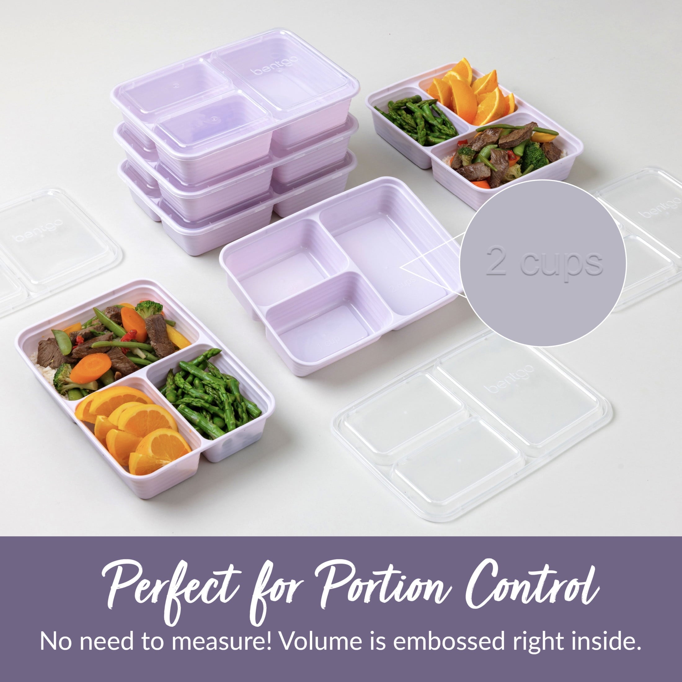 Sweet Treat Shaped 3-Compartment Meal Containers with Lids, PFAS & BPA Free Materials, Durable, Microwave, Freezer, & D... - Fun Food Fidget Cookie Squishable Toy Detail