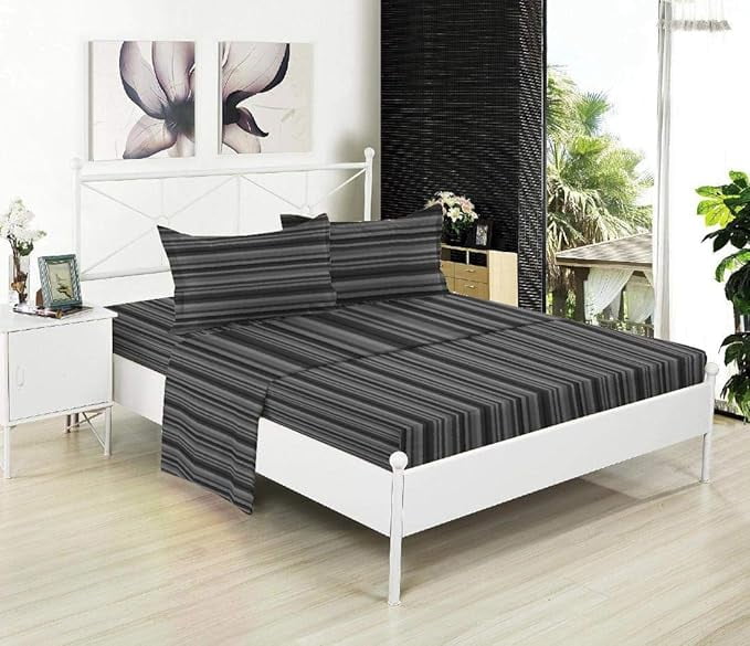 Breathable Luxury Microfiber Twin XL Fitted Bottom Bed Sheets 1800 Ultra Soft and Comfy - 15" Deep Pocket, 39" x 80" Great for Dorm Roo... - Luxury Bed Sheet Set with Deep Pockets Detail