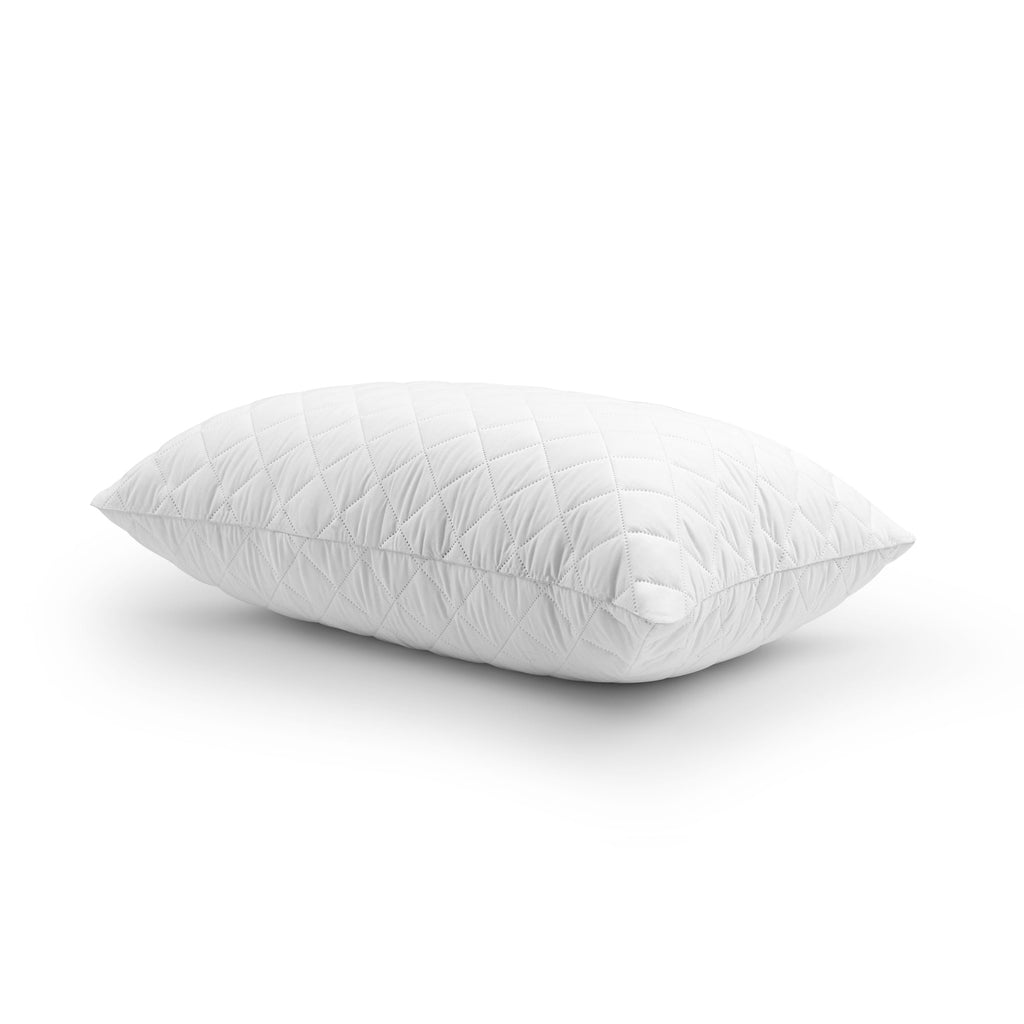 Fluffy Shredded Memory Foam Cluster Bed Pillow, Standard Queen, 2 Pack - Decorative Throw Pillow Cushion for Sofa & Bed Detail