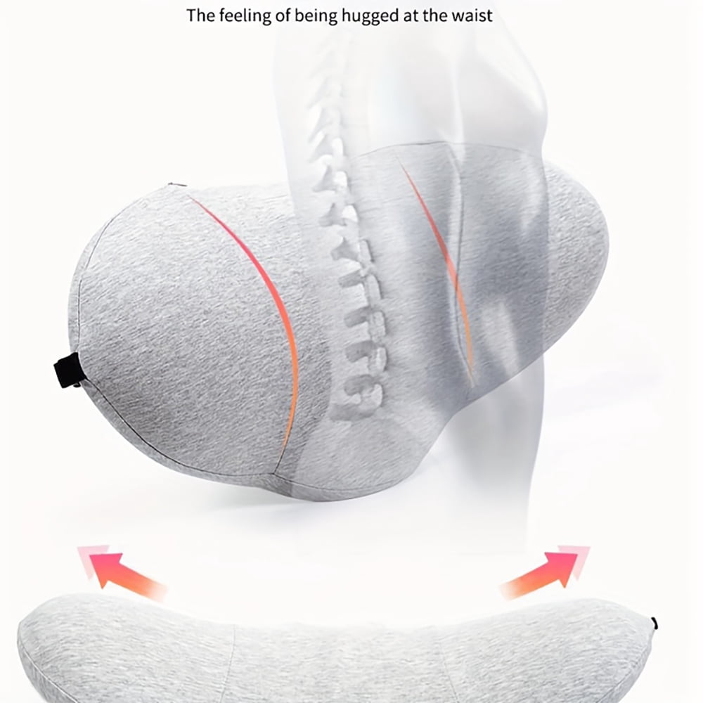 Hotel Collection Effective Support Adult Breathable Lumbar Bed Pillow, Soft, 1 Pack - Hotel Quality Plush Sleeping Pillows Detail