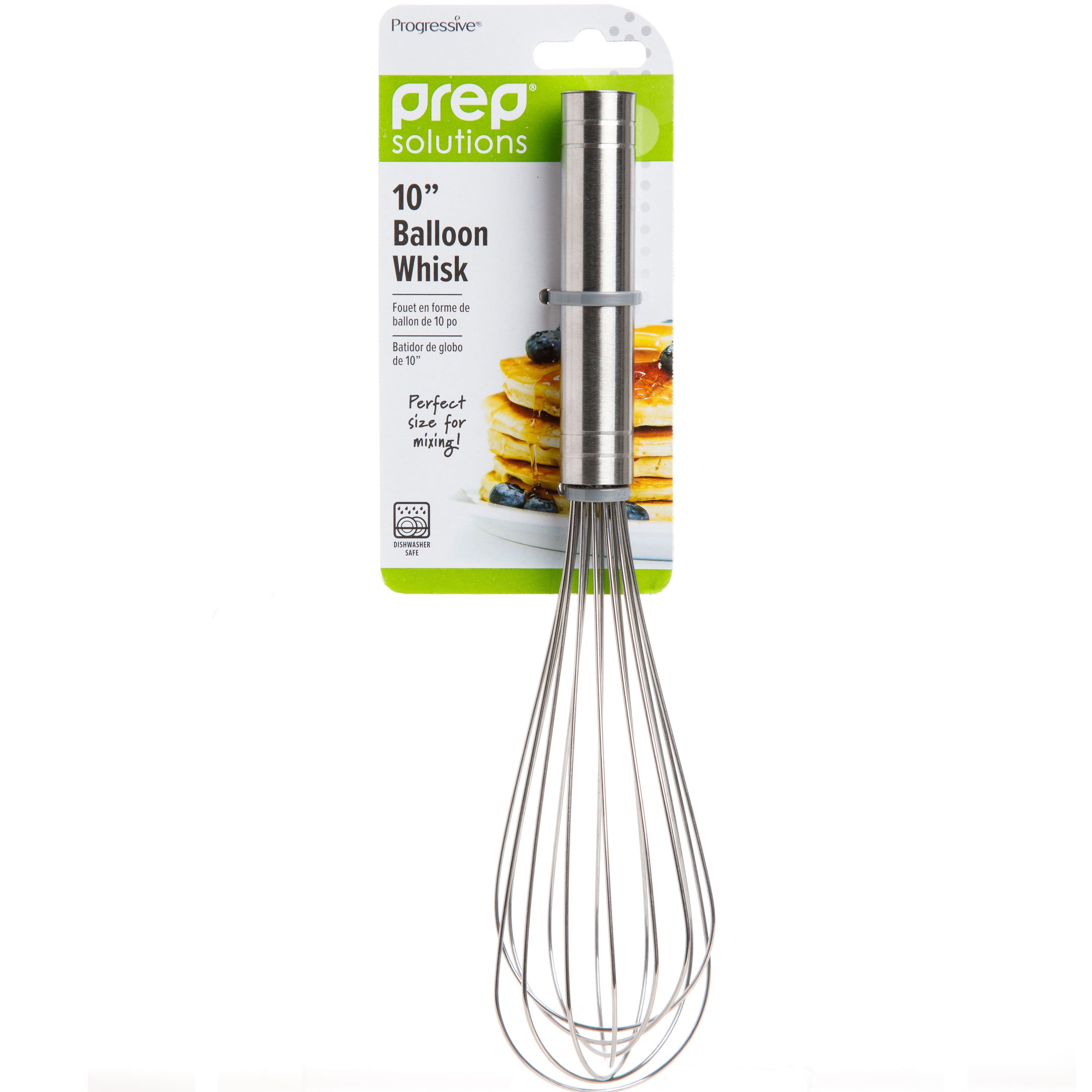 Time-Saving 10" Stainless Steel Balloon Whisk - Premium Stainless Steel Garlic Presser & Peeler Detail