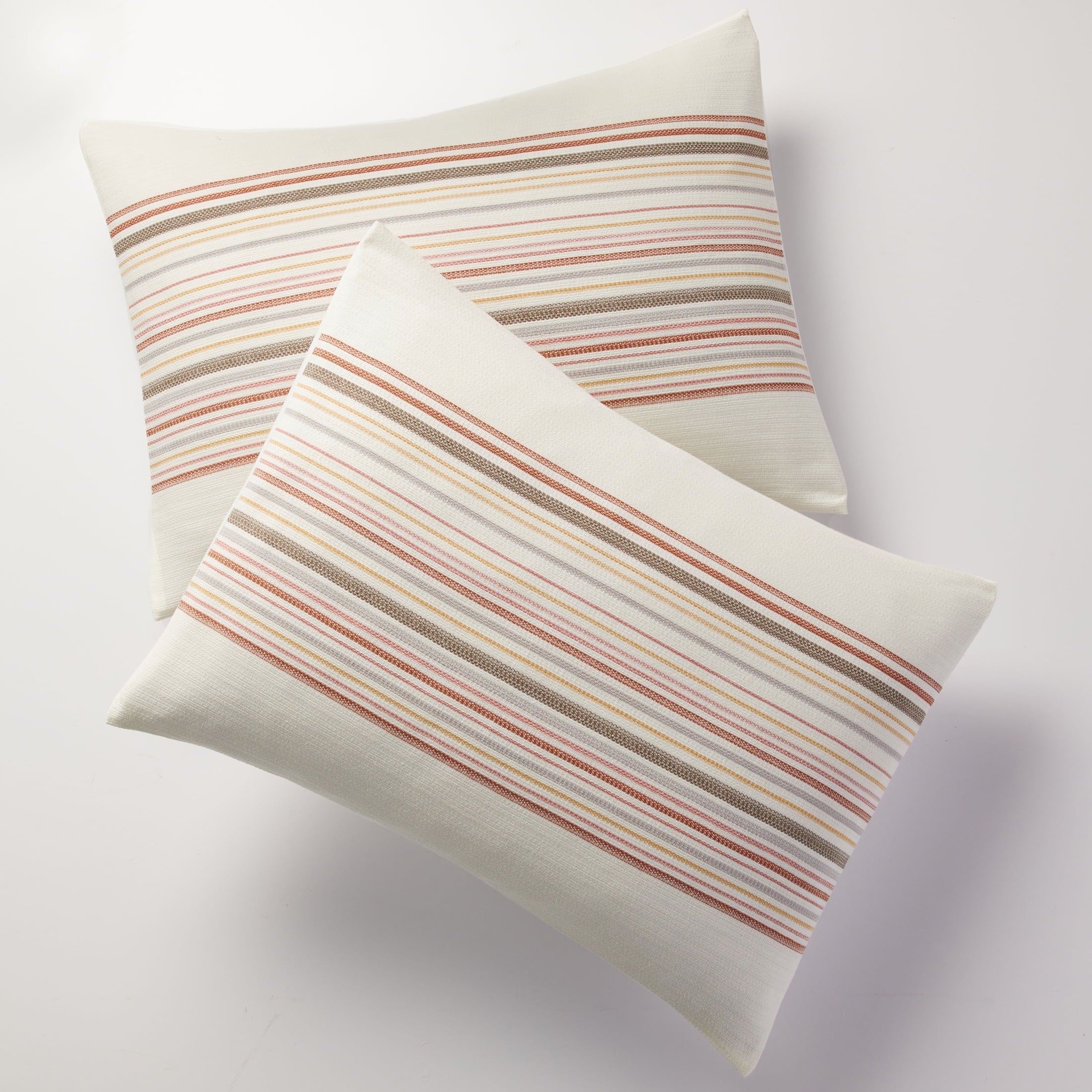 Hypoallergenic Cloud 3-Piece Red Yarn Dye Stripe Comforter Set, Full/Queen - Luxurious Quilted Duvet Cover Set Detail