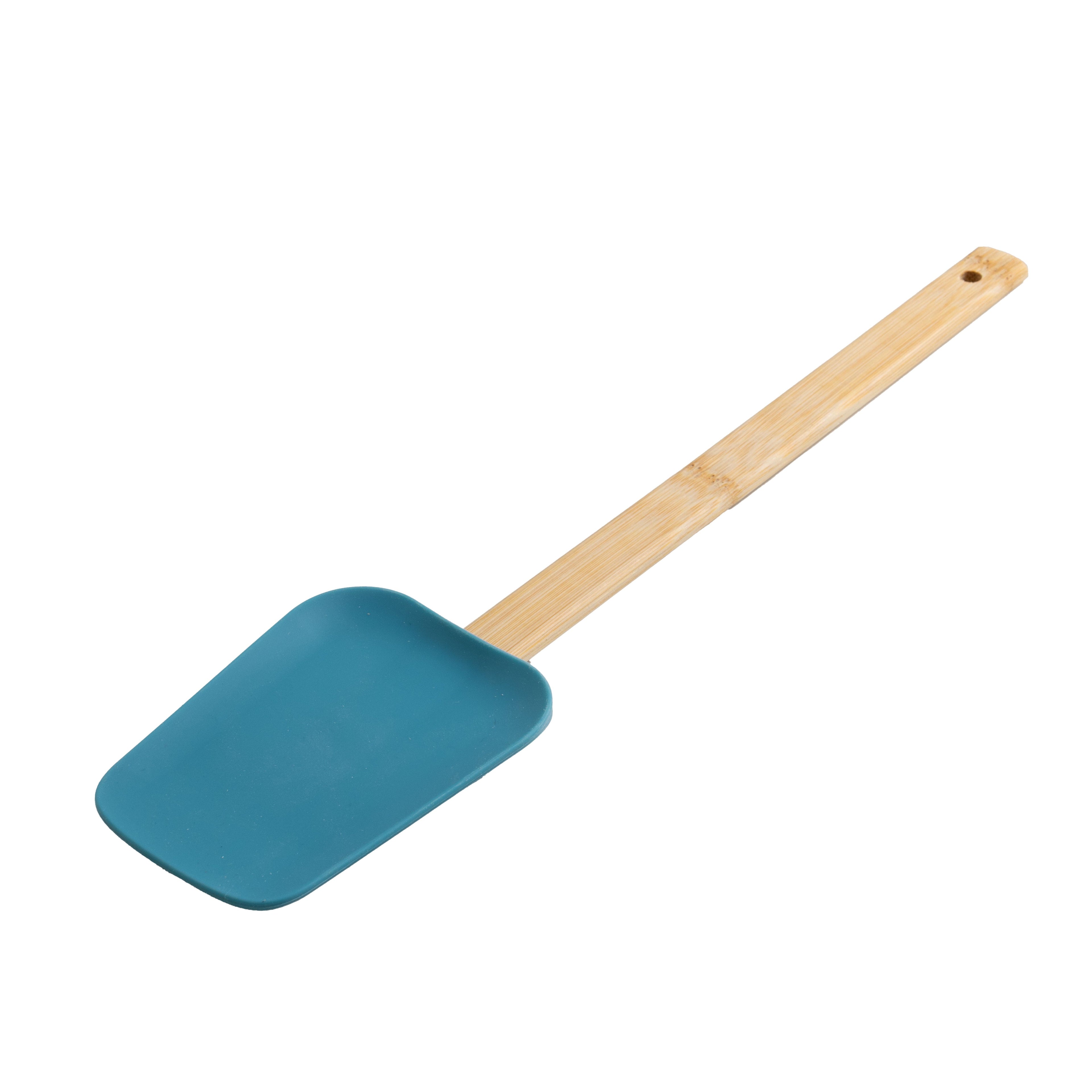 Seamless One-Piece 9-Piece Bamboo Gadgets Kitchen and Cooking Utensil Sets, Blue - Premium Stainless Steel Cooking Utensil for Non-Stick Pots Detail
