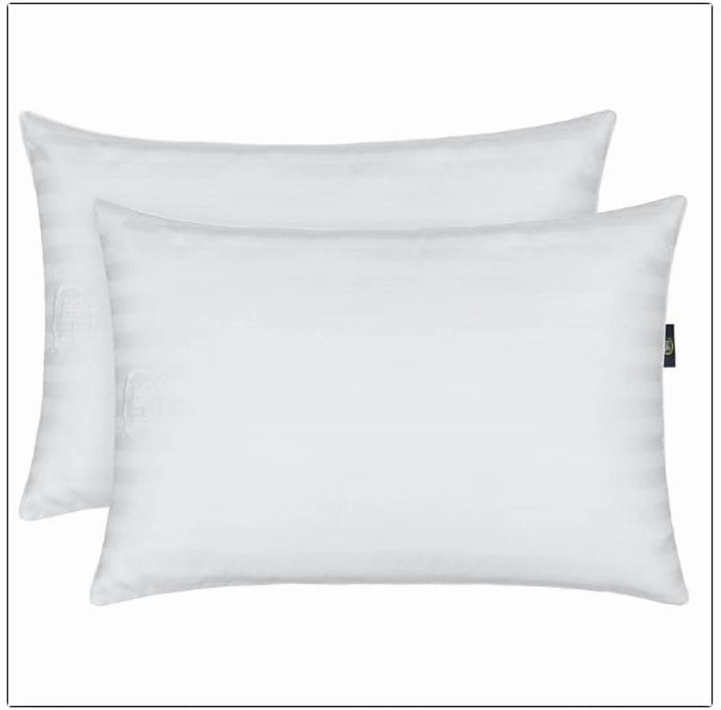 Orthopedic Support Comfy Sleep Bed Pillow Queen Size, Pack of 2 - Orthopedic Shredded Foam Bed Pillow Set Detail