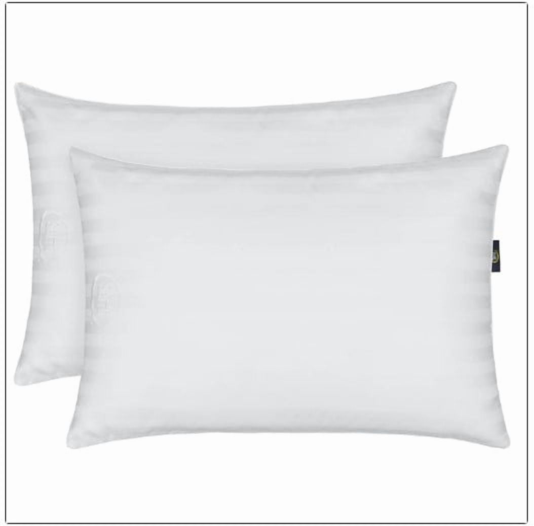 Orthopedic Support Comfy Sleep Bed Pillow Queen Size, Pack of 2 - Orthopedic Shredded Foam Bed Pillow Set Detail