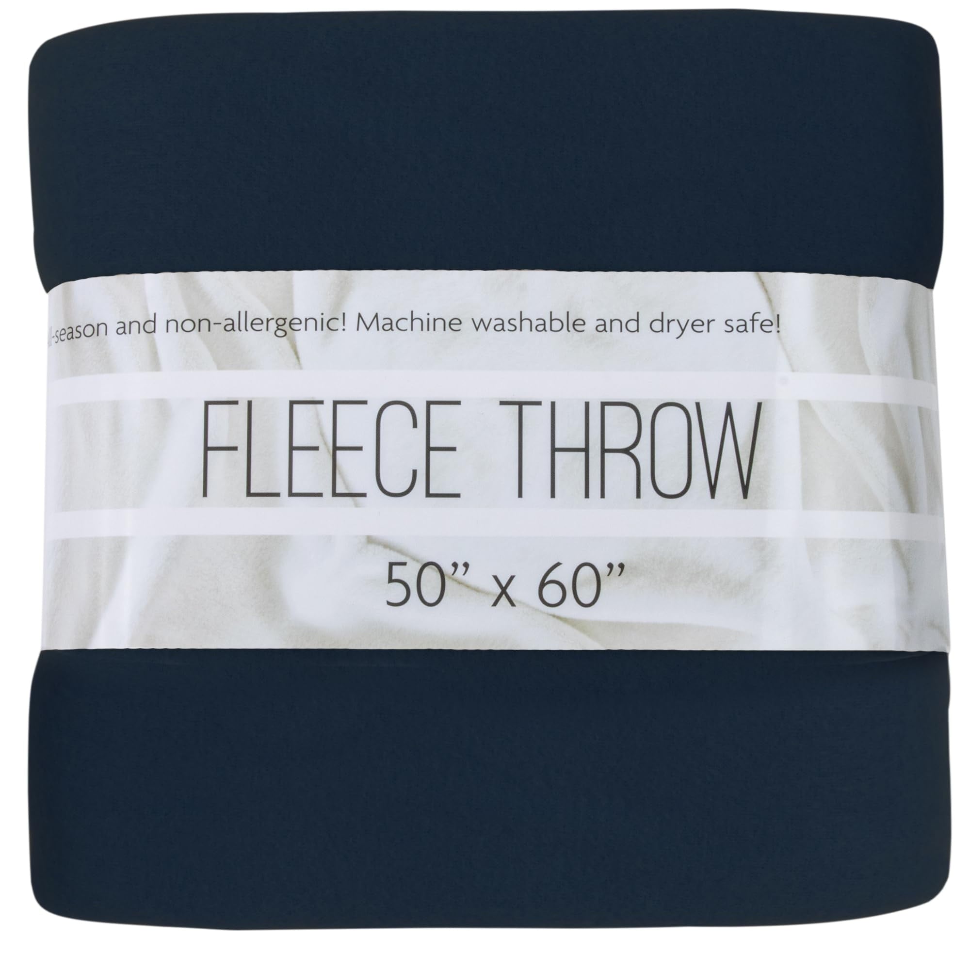 Reversible Sherpa 24 pack Trail maker 60”L x 50”W Solid Color Hypoallergenic Fleece Throw Blankets in Assorted Colors - Super Soft Reversible Sherpa Flannel Blanket Detail