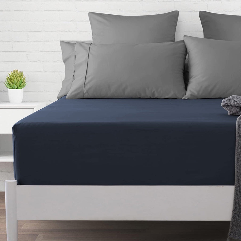 Wrinkle-Resistant Bed Sheet, Queen Size - Deep Pocket Soft Wrinkle and Fade Resistant - Premium Ultra-Soft Pillowcase Pair for Sleeping Detail