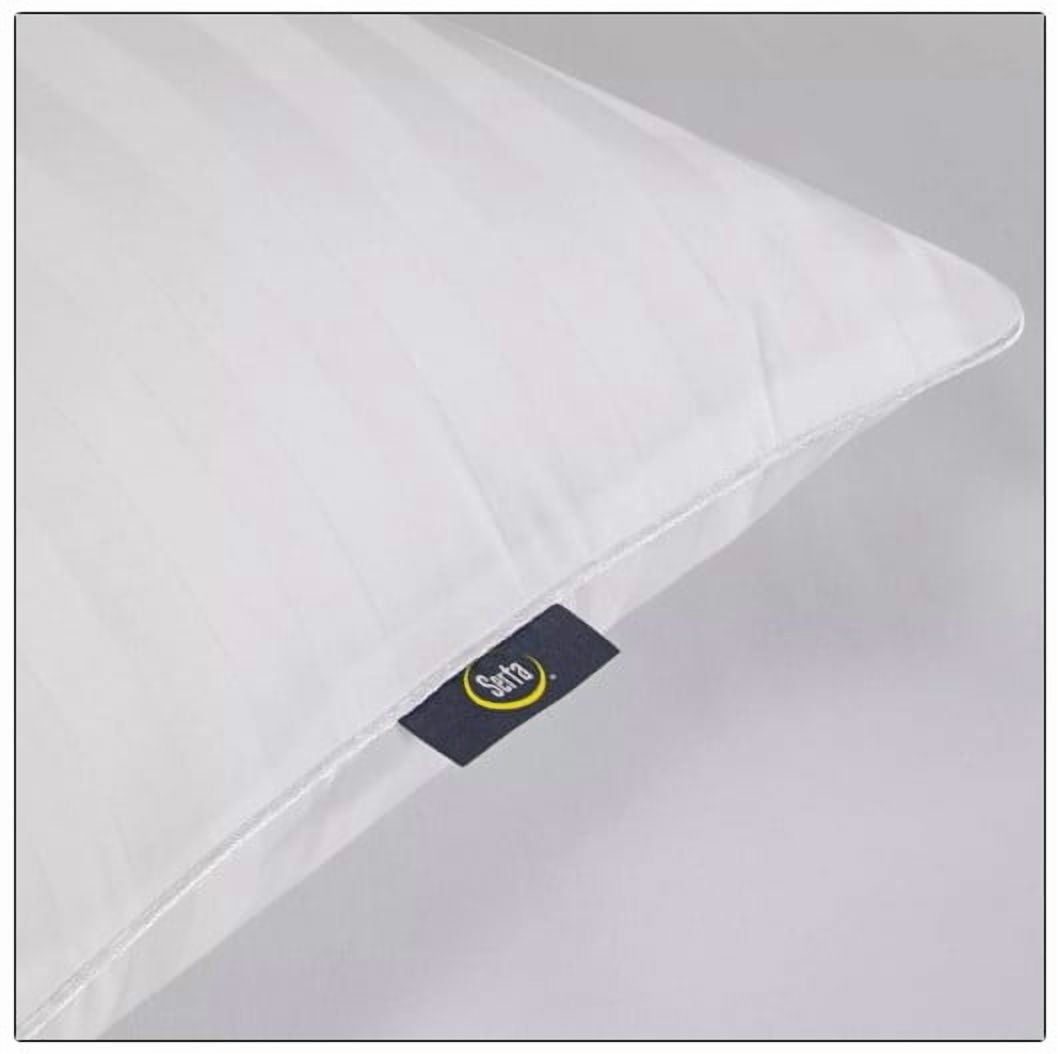 Orthopedic Support Comfy Sleep Bed Pillow Queen Size, Pack of 2 - Orthopedic Shredded Foam Bed Pillow Set Detail