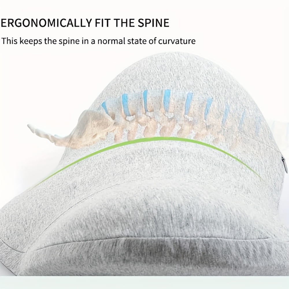 Hotel Collection Effective Support Adult Breathable Lumbar Bed Pillow, Soft, 1 Pack - Hotel Quality Plush Sleeping Pillows Detail