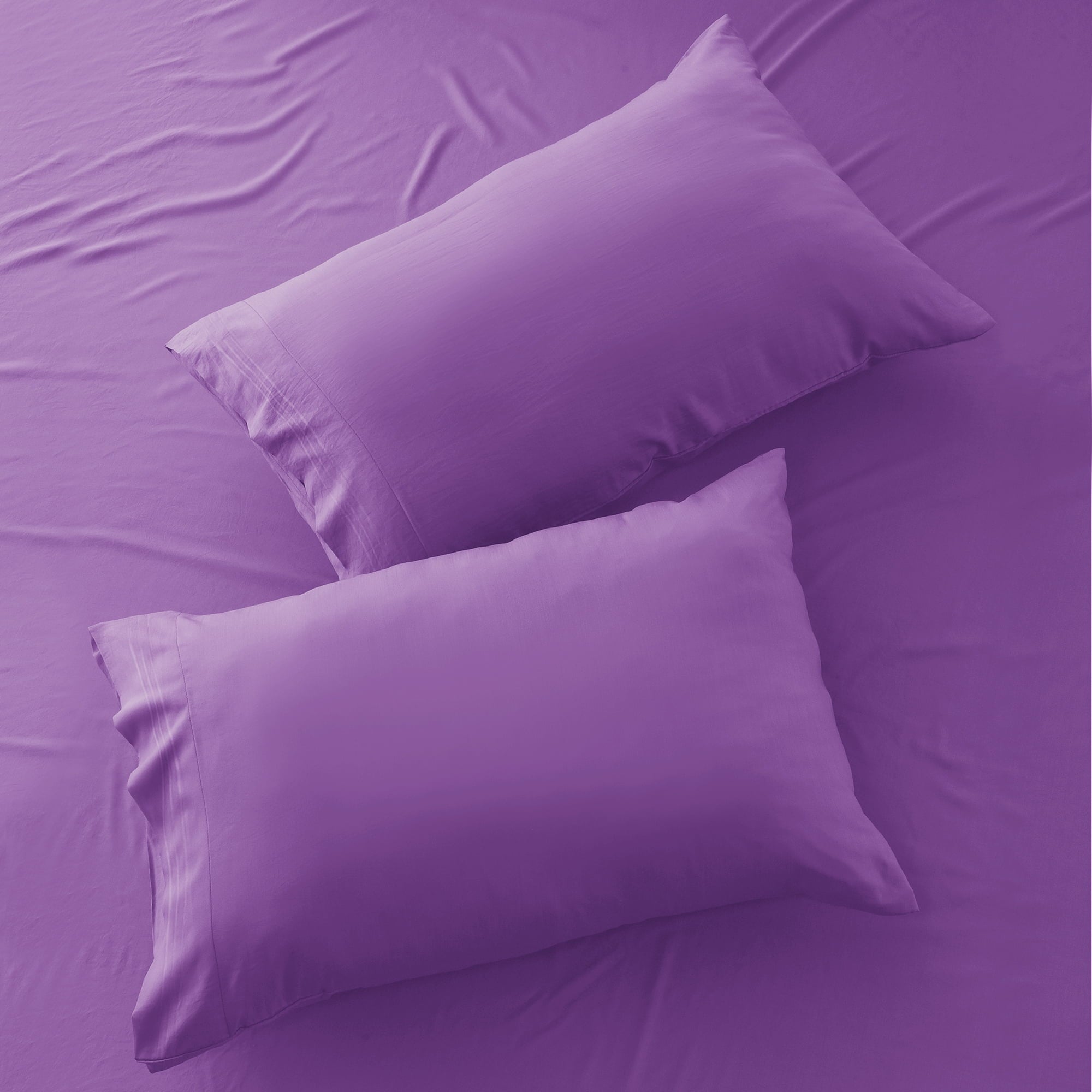 Breathable Luxury Queen Size Sheets Set Brushed Microfiber High GSM, 4 Piece Sheet Set Upto 16 Inches Deep Pocket Bedding Sheets & Pillow - Premium Ultra-Soft Pillowcase Pair for Sleeping Detail