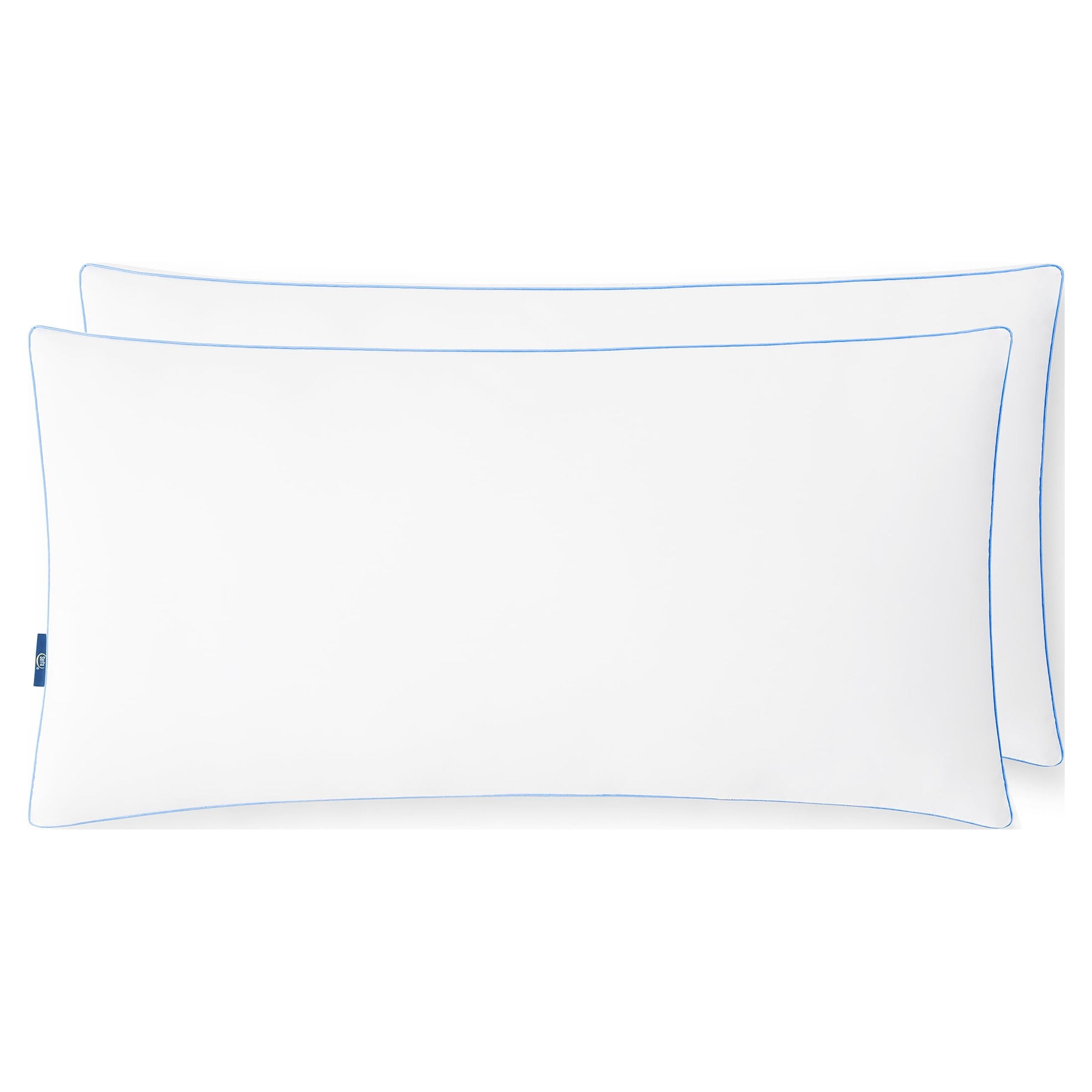 Hotel Collection pedic Extra Firm Bed Pillow, King, 2 Pack, Hypoallergenic - Ergonomic Memory Foam Pillow for Neck Pain Support Detail