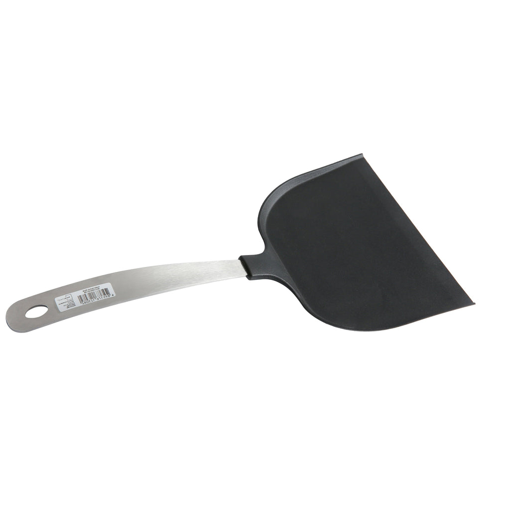 Heavy Duty Jumbo Baking 12.8 in Stainless Steel Nylon Kitchen Spatula - Multi-Purpose Hand Tool for Daily Meal Prep Detail