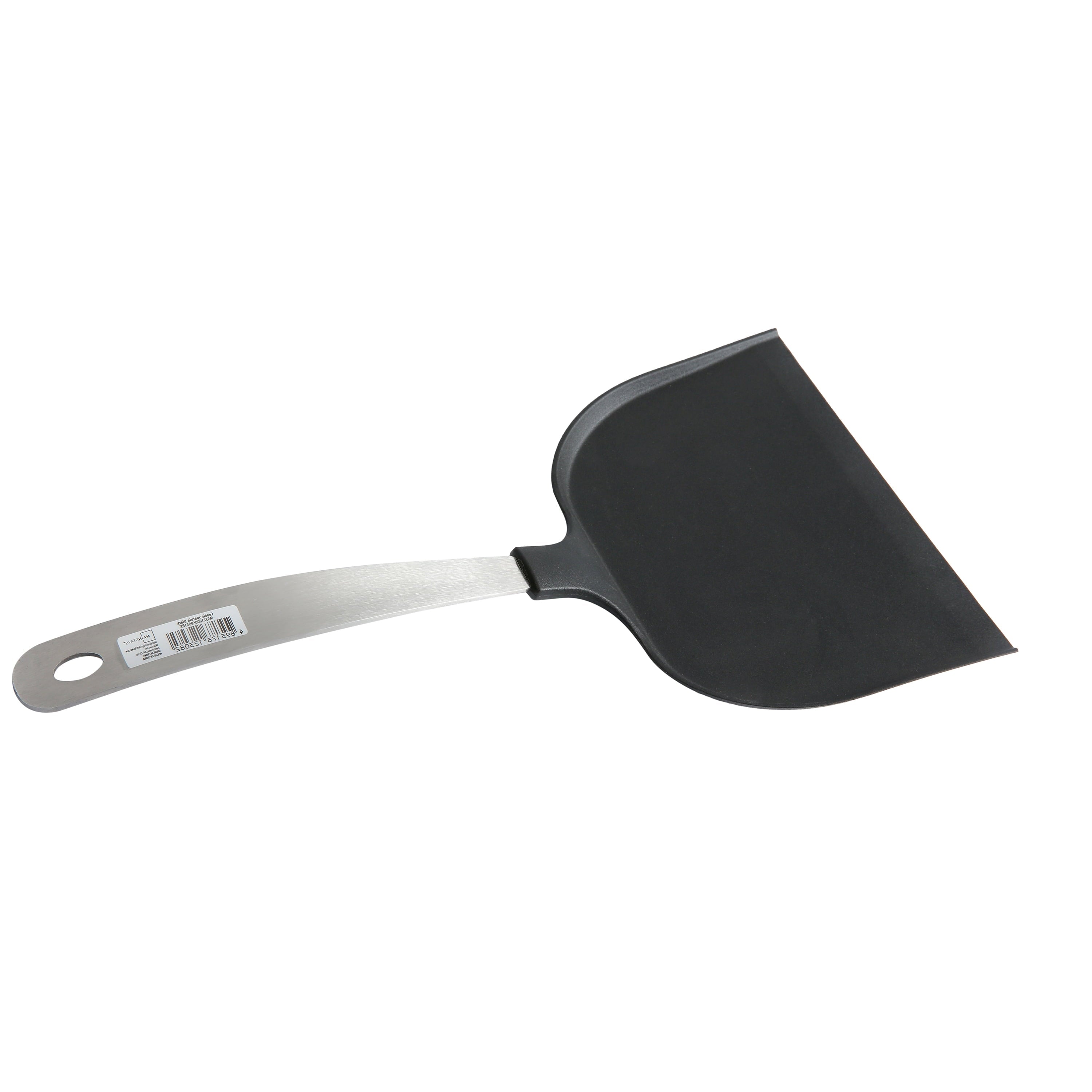 Heavy Duty Jumbo Baking 12.8 in Stainless Steel Nylon Kitchen Spatula - Multi-Purpose Hand Tool for Daily Meal Prep Detail