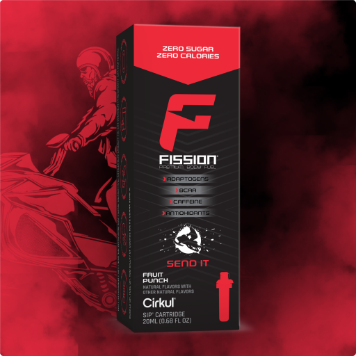 Zero-Calorie Fission Send It VKOM - Sugar-Free Fruit Flavor Cartridge Refill - Default Title