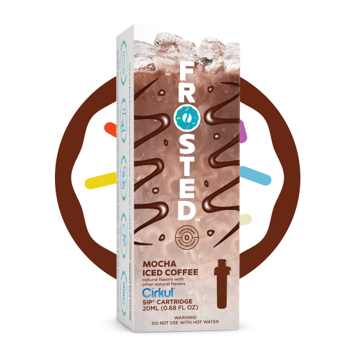 Natural Fruit Flavored Frosted Mocha Iced Coffee J5FU - Vitamin-Infused Natural Refreshing Flavor Core - Default Title