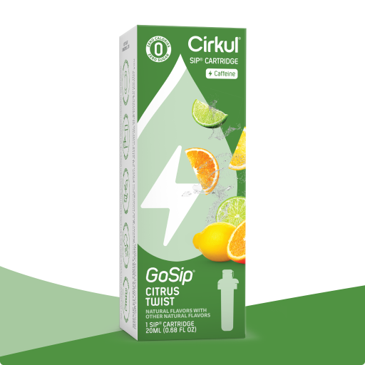 Vitamin-Infused GoSip Citrus Twist V1LS - Sugar-Free Fruit Flavor Cartridge Refill - Default Title