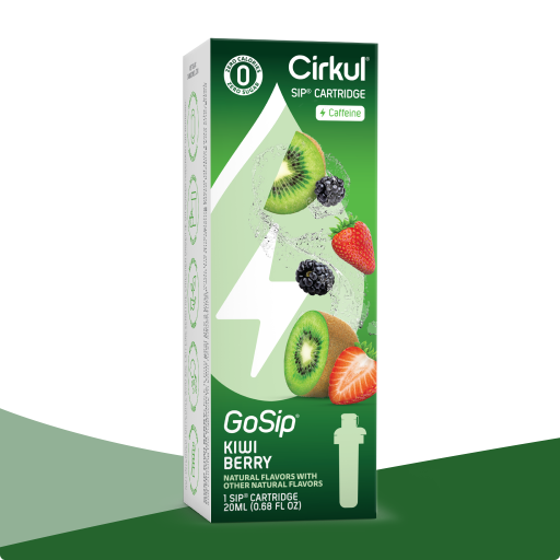 Sugar-Free GoSip Kiwi Berry FTUR - Vitamin-Infused Natural Refreshing Flavor Core - Default Title
